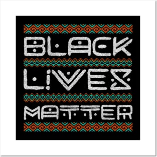 Black Lives Matter africa lettering Gift Posters and Art